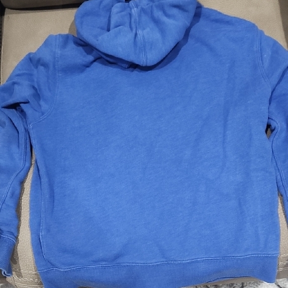 Polo by Ralph Lauren Kids Blue Zip-Up Hoodie Size Lg (14-16) - Picture 3 of 3